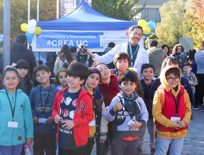 Crea UC celebra 20 versiones acercando las disciplinas STEAM a niños, niñas y adolescentes.  